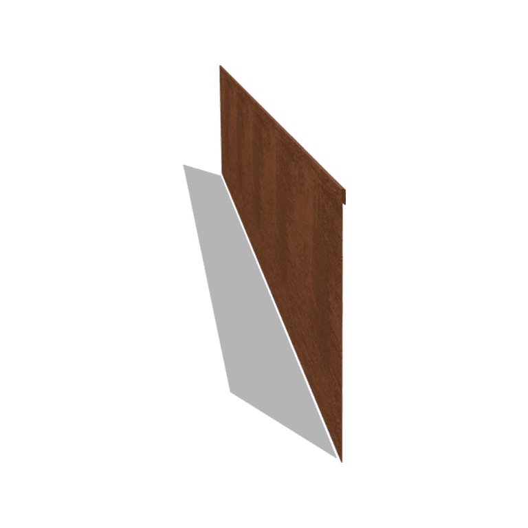 Trávnikové obruby z cortenovej ocele sploštené 35 cm (dĺžka 240 cm)