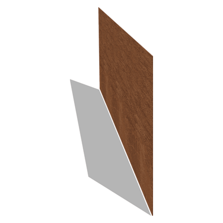 Trávnikové obruby z cortenovej ocele rovné 37,5 cm (dĺžka 150 cm)