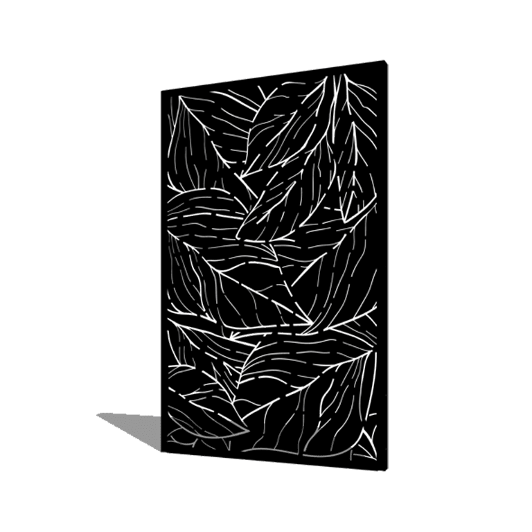 Práškom lakovaný oceľový panel listy 120 x 6 x 190 cm