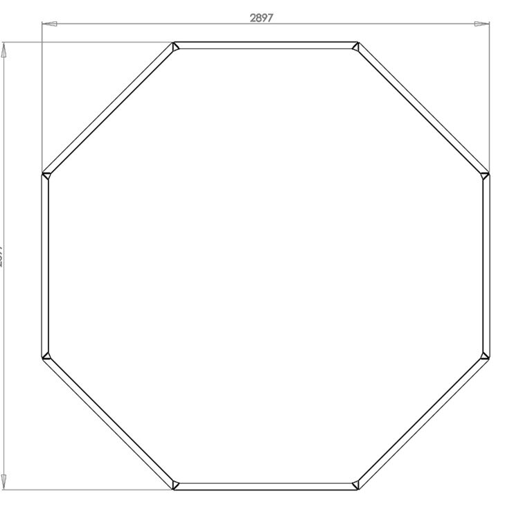 Kvetináč z cortenovej ocele Chicago 120