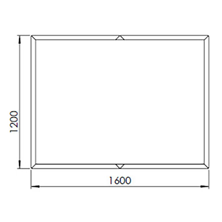 Kvetináč z cortenovej ocele Texas xxl 160 x 120 cm