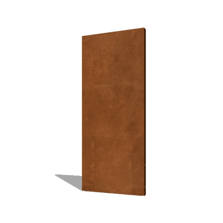 Panel z cortenovej ocele základňa 80 x 6 x 190 cm