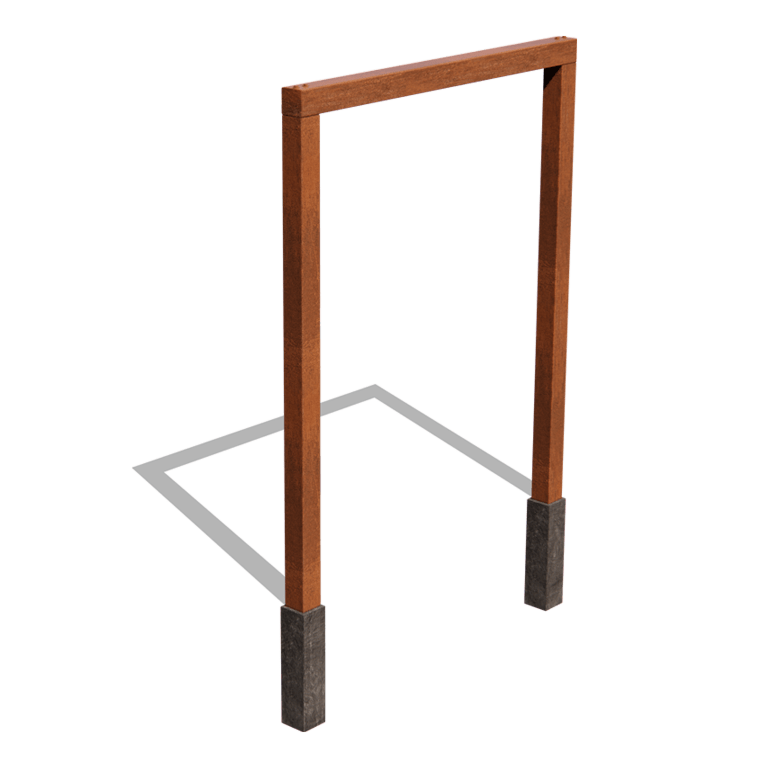 Pergola z cortenovej ocele rovné 200 cm