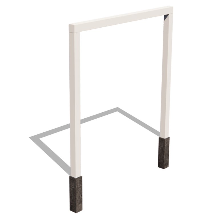 Práškom lakovaná oceľová pergola rovné 250 cm