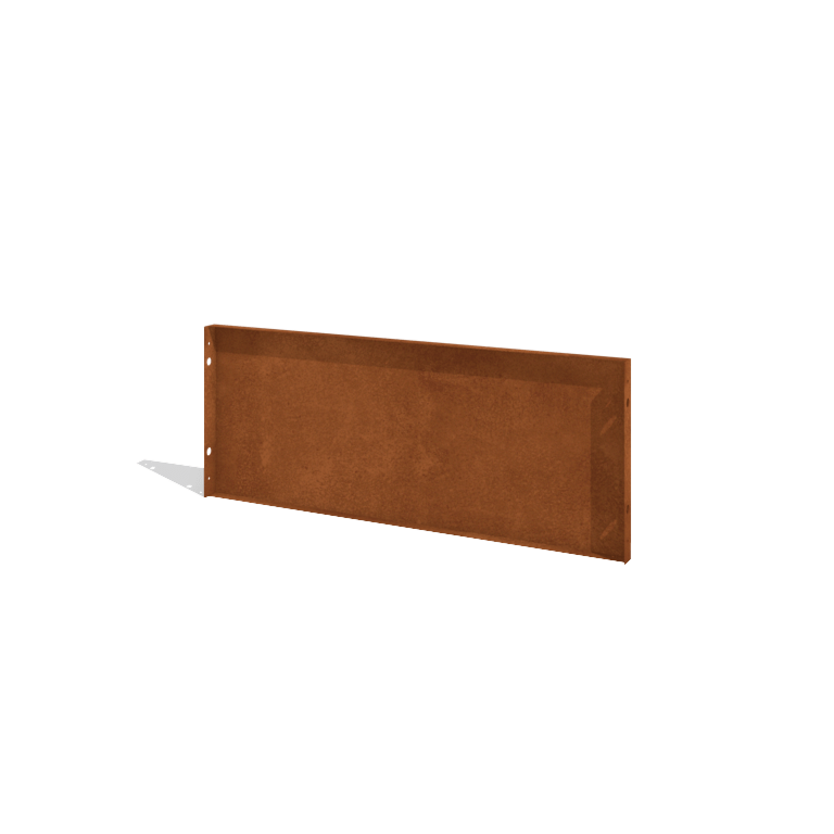 Plot z cortenovej ocele H panel 120 x 47,5 cm