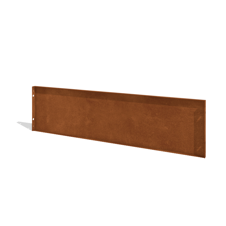 Plot z cortenovej ocele H panel 180 x 47,5 cm