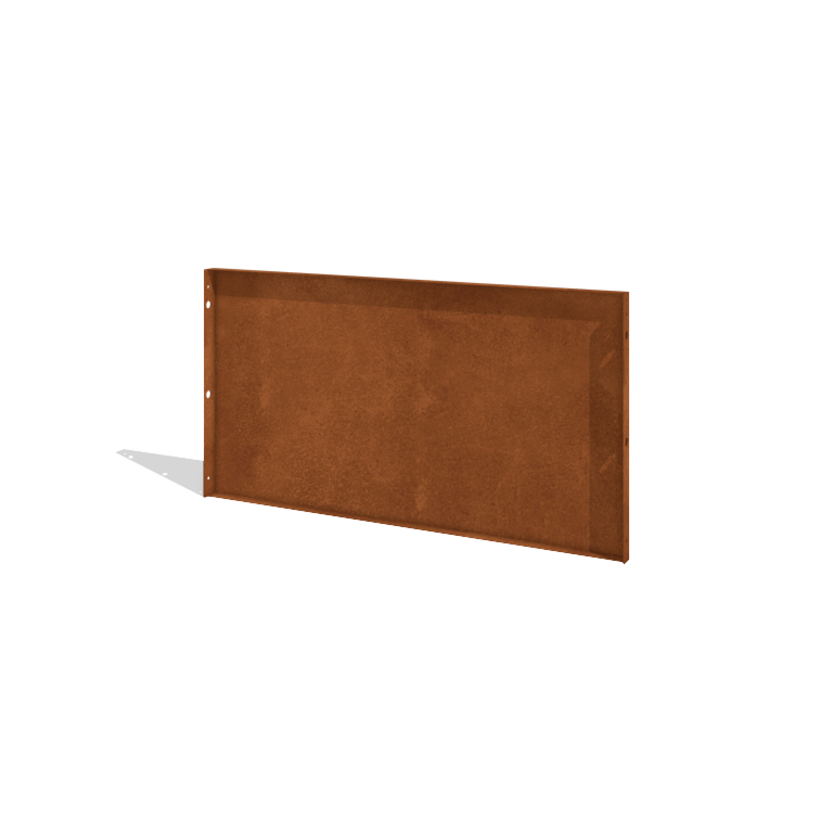 Plot z cortenovej ocele H panel 120 x 63,3 cm