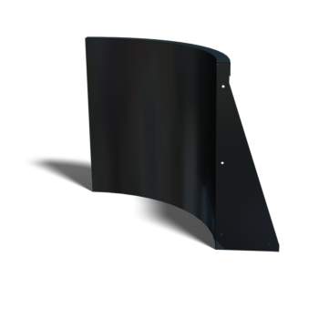 Oceľový oporný múr - Vnútorná zákruta - 50 x 50 x 60 cm - Iná farba RAL