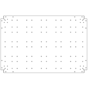 Spodná doska z pozinkovanej ocele - 80 x 120 cm