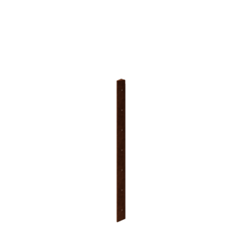 Cortenový kvetináč - Rohový diel 30° - 70 cm