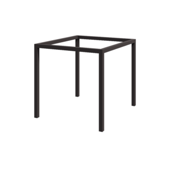 Oceľová pergola - Štvorec - 274 x 250 x 230 cm - RAL7016 matný (antracitová sivá) - Bez betónovej pätky