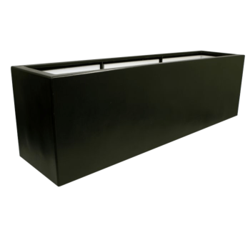 Kvetináč zo sklolaminátu - Obdĺžnik - 200 x 50 x 60 cm - RAL9010 matná (biela) - S dnom