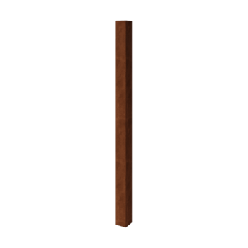 Plotový stĺpik z cortenovej ocele 200 cm