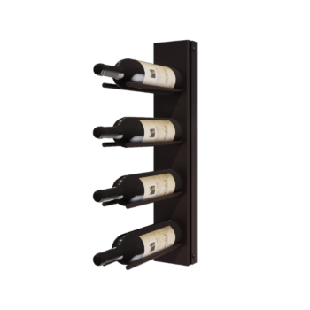 Oceľový stojan na víno - Puglia - 10,6 x 29 x 55 cm - Bronze