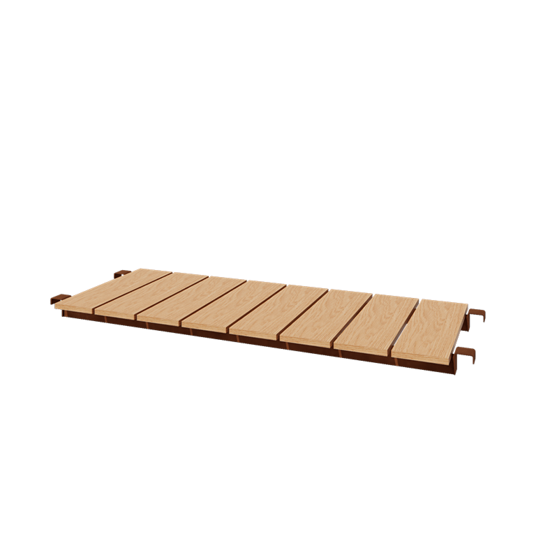 Oceľ Corten Vegas Lavička