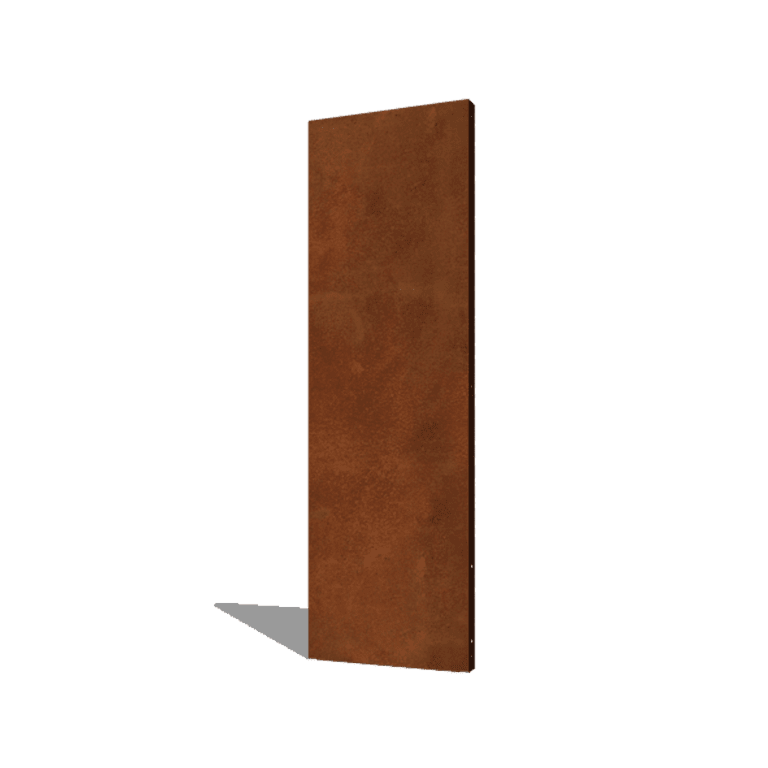 Panel z cortenovej ocele základňa 60 x 6 x 190 cm