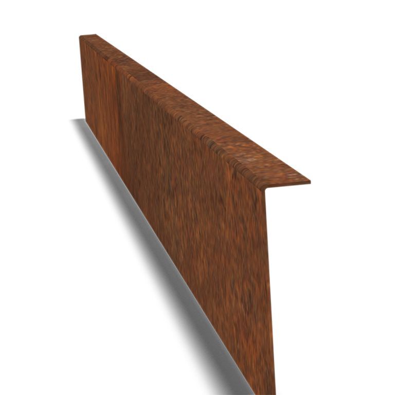 Cortenový záhradný obrubník - Ohýbaná - Výška 12 cm - Kompletná sada 15 meter