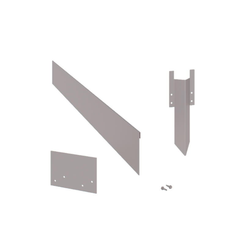 Pozinkovaný záhradný obrubník - Zlisovaná - Výška 13 cm - Kompletná sada 24 meter