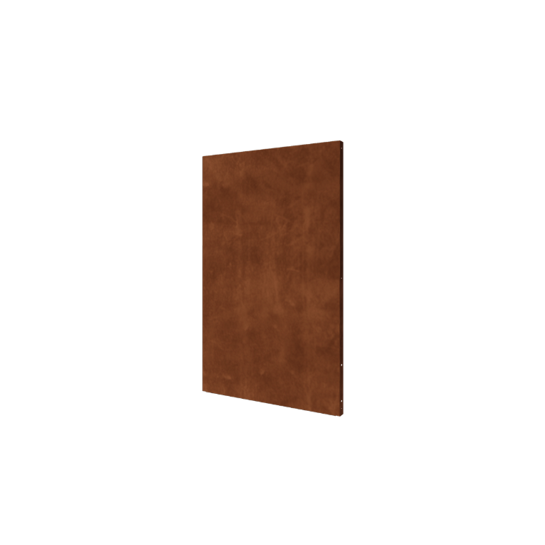 Panel z cortenovej ocele základňa 120 x 6 x 190 cm