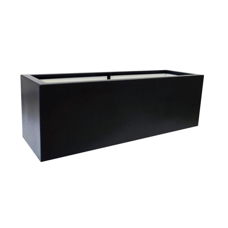 Kvetináč zo sklolaminátu - Obdĺžnik - 100 x 40 x 80 cm - S dnom