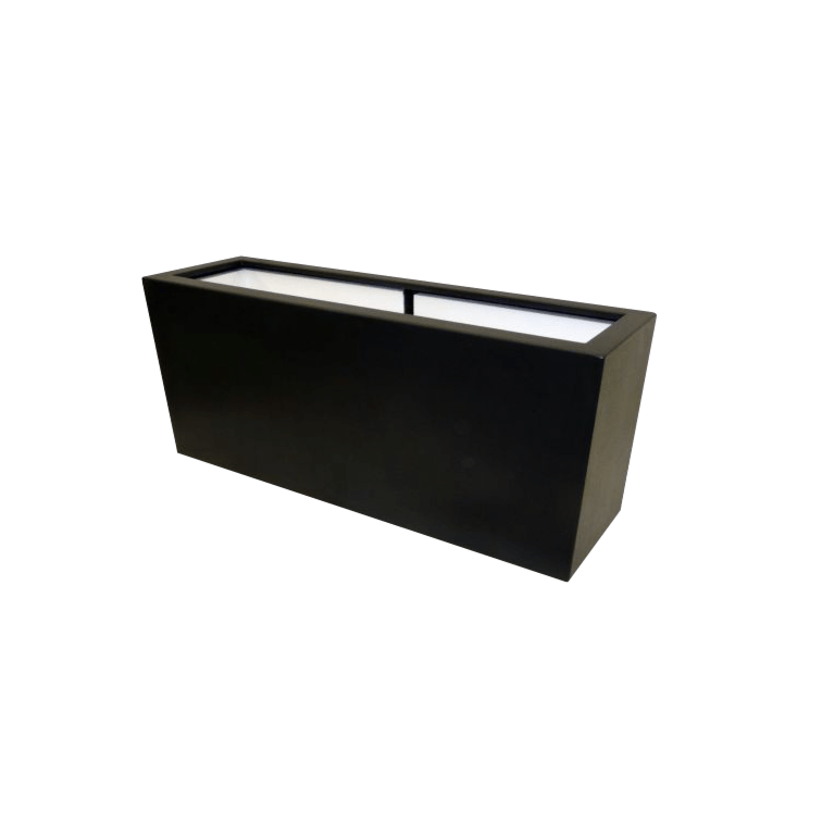 Kvetináč zo sklolaminátu - Obdĺžnik - 120 x 30 x 50 cm - S dnom