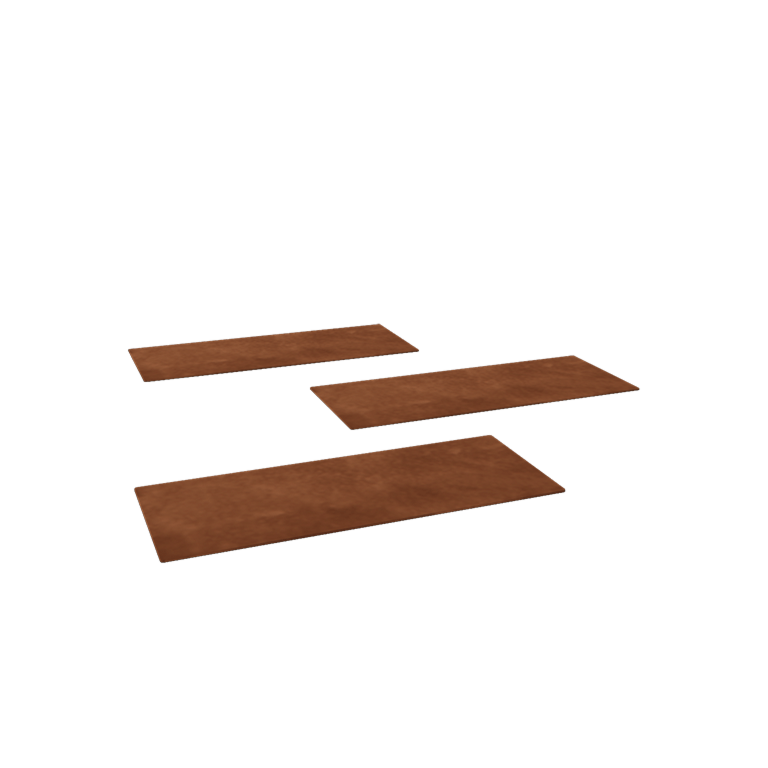 Nášľapný kameň z cortenovej ocele Obdĺžnik 60 x 25 cm