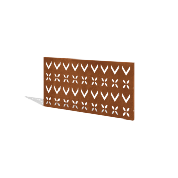 Plot z cortenovej ocele H panel V 120 x 63,3 cm