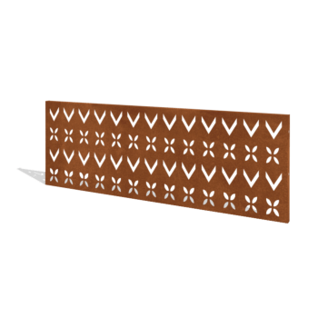 Plot z cortenovej ocele H panel V 180 x 63,3 cm