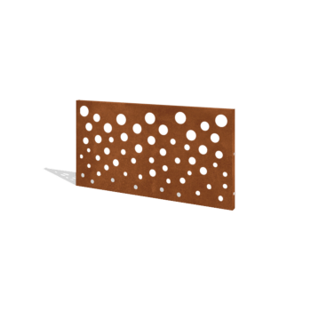 Plot z cortenovej ocele H panel B 120 x 63,3 cm