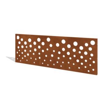 Plot z cortenovej ocele H panel B 180 x 63,3 cm