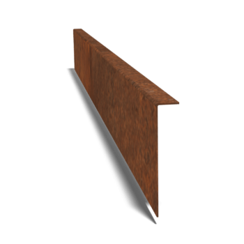 Trávnikové obruby z cortenovej ocele šikmé 12 cm (dĺžka 150 cm)