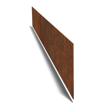 Trávnikové obruby z cortenovej ocele rovné 25 cm (dĺžka 150 cm)