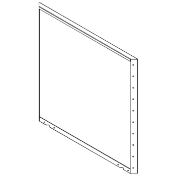Panel z cortenovej ocele 100 x 100 cm