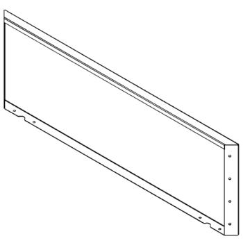 Panel z cortenovej ocele 40 x 120 cm
