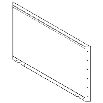 Panel z cortenovej ocele 60 x 100 cm
