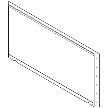 Panel z cortenovej ocele 60 x 120 cm