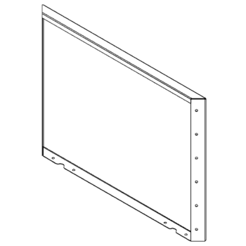 Panel z cortenovej ocele 60 x 80 cm