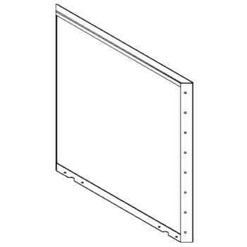 Panel z cortenovej ocele 80 x 80 cm