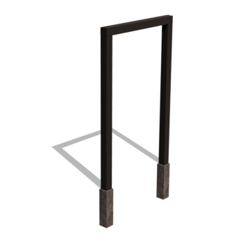 Práškom lakovaná oceľová pergola rovné 150 cm