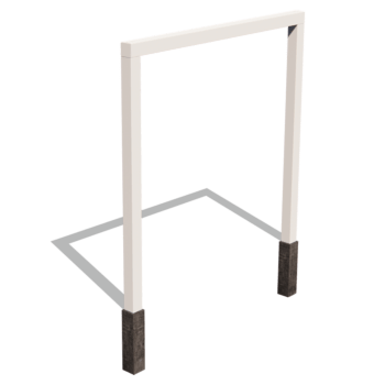 Práškom lakovaná oceľová pergola rovné 250 cm