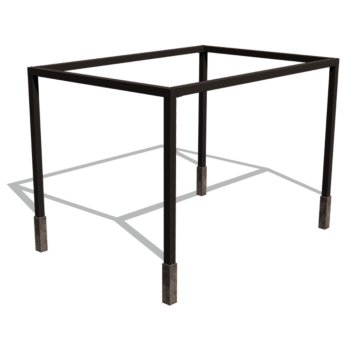 Práškom lakovaná oceľová pergola usporiadanie štvorcový 424 x 300 cm