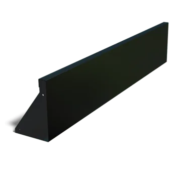 Oceľový oporný múr - Rovný - 150 x 30 cm