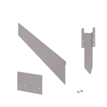 Pozinkovaný záhradný obrubník - Zlisovaná - Výška 13 cm - Kompletná sada 15 meter