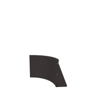 Oceľový oporný múr - Vonkajšia zákruta - 50 x 50 x 50 cm - RAL7016 matný (antracitová sivá)