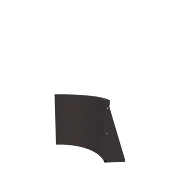 Oceľový oporný múr - Vnútorná zákruta - 50 x 50 x 60 cm - RAL7016 matný (antracitová sivá)