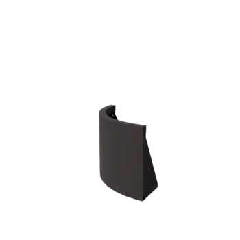 Oceľový oporný múr - Vonkajšia zákruta - 50 x 50 x 40 cm - Iná farba RAL