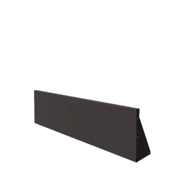 Oceľový oporný múr - Rovný - 150 x 40 cm - Iná farba RAL