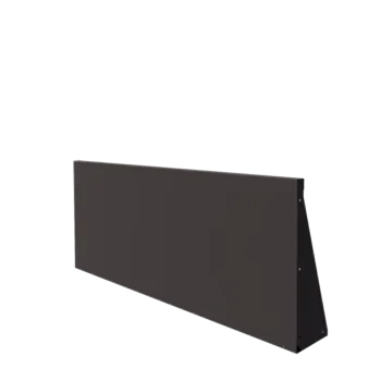 Oceľový oporný múr - Rovný - 150 x 60 cm - RAL7016 matný (antracitová sivá)