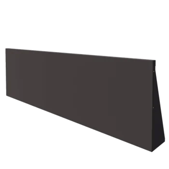 Oceľový oporný múr - Rovný - 200 x 60 cm - Iná farba RAL