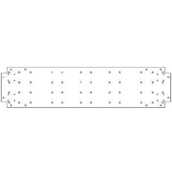 Spodná doska z pozinkovanej ocele - 30 x 120 cm